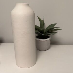 Threshold Ivory Textured Vase